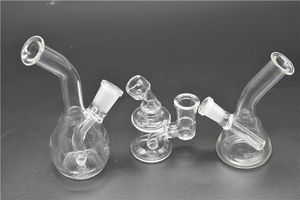 Alta calidad Dab Oil Rig Glass Bong 10 mm / 14 mm hembra Tubos de agua Bongs Heady Rigs Mini Pipe pequeño burbujeador de vidrio Hookahs