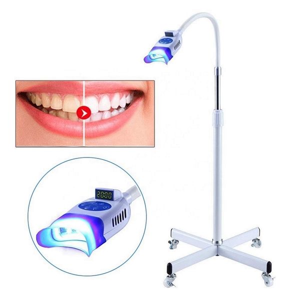 Autre hygiène bucco-dentaire dentaire professionnel LED portable laser mobile machine de blanchiment des dents avec 10 LED lumière bleue à vendre