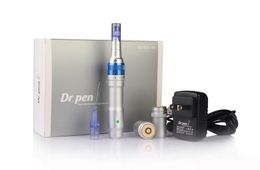 Hoge kwaliteit Derma Pen oplaadbare Dr.Pen Ultima A6 Auto Elektrische Micro Naald Pen 2 Batterijen Verstelbare Naaldlengte 0.25mm-2.5mm