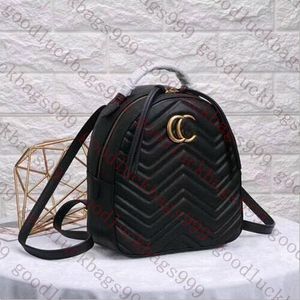 Sac à dos de haute qualité pour femmes Sacs à dos Mini G Sacs à dos en cuir Sacs à bandoulière de voyage Cartable de mode Casual Ladies Petit sac à dos Style M44073