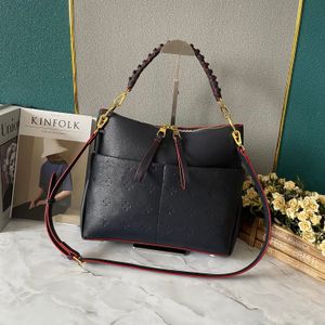 Hoogwaardige Designer Tas Luxurys Porties Woman Handtas Grote capaciteit Tassen Women Wallet Portemuleert Mode Gentleman Classic Sutra Letter Bags Schoudertas