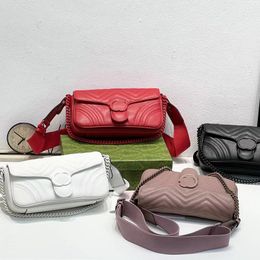 Borsa a tracolla di alta qualità Borsa a tracolla di moda per donna Borsa a tracolla di lusso a catena Borsa a tracolla 734814 portafoglio