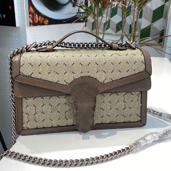 Bolso de diseñador de alta calidad Bolso de hombro de serpiente Bolsos Bolso con correa de cadena Bolso de embrague Mini CrossBody Cartera de moda Mini billetera de cuero para mujer de lujo bolso de mano