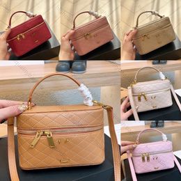 Sac de créateur de haute qualité Sac femme Box Sac de maquillage de mode Ouverture et fermeture à glissière Xiaoxiangfengargyle Sac à main en peau de mouton à carreaux Sac à bandoulière Pochette