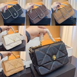 Hoge kwaliteit designer tas dames crossbody tas luxe handtas Flap bag Gouden gesp Europese en Amerikaanse mode Twin chain schoudertas Crossbody tas