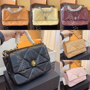 Hoge kwaliteit designer tas dames crossbody tas Mode Mondhoes tas Gouden knop magnetische opening en sluiting Europese en Amerikaanse mode Schapenvacht kettingtas