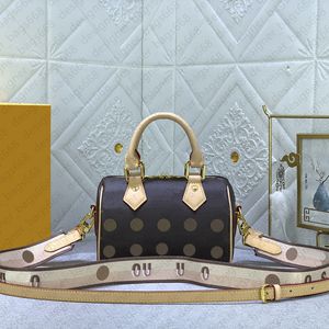 Designertassen van hoge kwaliteit Echte leren draagtas Modekussentas Crossbodytas met stoffen riem Luxe damesschoudertas Socialite dinertas Klassieke reistas