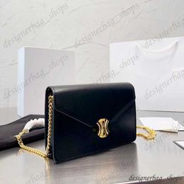 Hoogwaardige Designer Tassen Luxe tassen Schoudertas Oversized Gold Buckle Logo Chain Crossbody Damesmode Wallet Echte lederen handtassen 230605