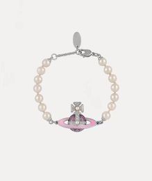 Hoogwaardige Designer Bracelet Fashion Pearl Jewel Pated Chain Ladies and Girls Valentijnsdag Moederdag verloving Sieraden Fade