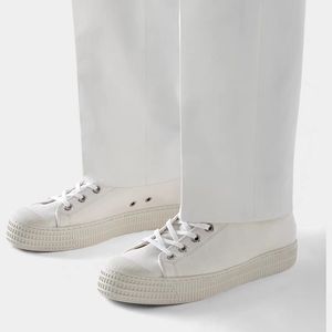 Diseñador de alta calidad Zapatos casuales de aire de aire de aire de moda Plimsolls entrenadores de moda para mujeres zapatillas de ocio papás con caja