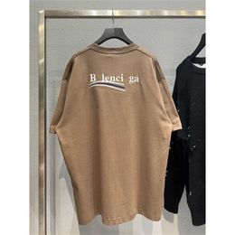 Vêtements de créateurs de haute qualité Summer BLCG COLA BROIDED LETTRE CÉLÉBRITY MOMMES T-shirt à manches courtes pour femmes