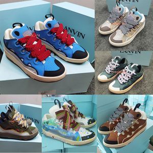 Hoge kwaliteit Designer Fashion Men's and Dames Casual Shoes Yuntianlei gebreide sport kleur luxe splitsing kleur dikke zool supergewicht rubber maat 35-45