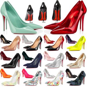 Hoge kwaliteit Designer voor Kate Hakken Geklede schoenen Mode Dames Leer Stiletto Peep-Toes Sandalen Slingback Hoge hak Luxe Puntige teen Pumps Rubber met doos