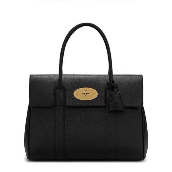 Sac à main de haute qualité Mulberries Sacs en épreuve Femmes Bayswater Morèmes de disques de la marque UK Tote Cuir Luxury Brand avocat