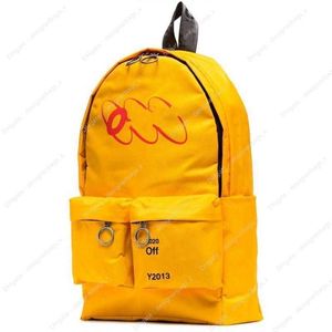 Sacs à main de concepteur de haute qualité de sacs sac à dos jaune lettre imprimée hommes et femmes sac à main nouveau sac à main