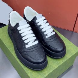 Designer de haute qualité hommes chaussures décontractées femmes baskets chaussures de planche hommes Sneaker classique rayure bas haut chaussures en cuir véritable 35-44