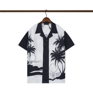 Hoge kwaliteit designer heren casual shirt burbereys heren Camisas De Hombre Mode geometrische ruit print korte mouwen revers zakelijk veelzijdig M-3XL016