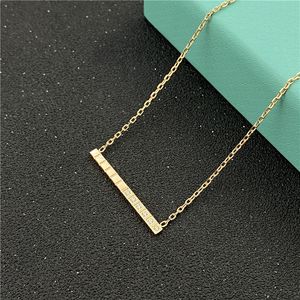 Hoogwaardige designer ketting ijs gecontroleerde kettingontwerper voor vrouwen hebben diamant choker charmes sleutelbeen keten designer sieraden elegante trendy minnaar sieraden