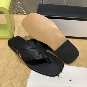 Hoge kwaliteit Designer Sandalen Bloembloemen Snake Tiger Bee Borduurstofstof Rubberglaasjes Flat Gear Sole Men Women Women Luxe schoenen G Slijder Slipper Maat 38-46