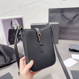 Bolsa de hombro de diseñador de alta calidad mini carteras bolsos cruzados bolsas de teléfonos móvil