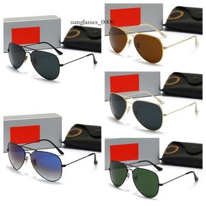 Lunettes de soleil de haute qualité Men de soleil Femmes Classical Sun Glasses Aviator Modèle G15 Lenses Double Bridge Design Fashion Fashion Place conduisant les lunettes de pêche 3570