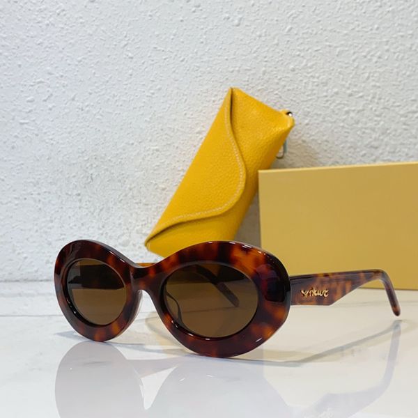 Gafas de sol de diseño de alta calidad Moda para hombre y mujer, todo en uno, gafas de sol de lujo, gafas de sol retro con diseño de ojo de gato, gafas de sol decorativas con espejo 2306S