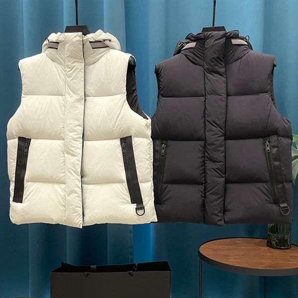 Chaleco de diseñador de alta calidad Sudadera para hombres y mujeres Auténtico lujo Marca de lujo de ganso canadiense Expedición Parejas Chalecos parka Beneficios de regalo de invierno