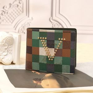 Portefeuille de créateur de haute qualité pour portefeuille de portefeuille pour hommes Fashion Luxury Women Wallet Retro Handsbag pour hommes portefeuille Classic Coin Purse célèbre