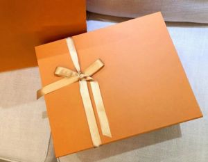 Hoge kwaliteit Designer dames draagtas oranje doos van toepassing op luxe handtassen schoudertassen originele geschenkdozen bloemletters crossbody damesmode make-up portemonnees