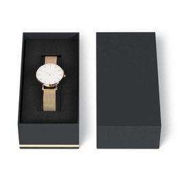 Hoogwaardige ontwerper Womens horloges 28 32 36 mm DW Quartz Beweging Rose Gold Fashion Watch Dames Daniels Montre Femmes