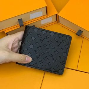 Hoge kwaliteit ontwerpers echt leer mode-ontwerper portemonnees retro handtas voor mannen klassieke kaarthouders portemonnee beroemde clutch portemonnee w