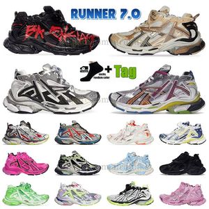balenciaga balencaigas runners 7 designer zapatos hombres mujeres balenciaga's track runner 7.0 balenciagaa 3.0 balenciga paris purple grey platform sneakers【code ：L】 zapatillas