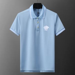 Hoogwaardige ontwerpers Zomerheren Polos T -shirt Pra Fashion Casual Polo Man Jacket Korte mouw T -shirts Sweatshirt shirt Men Sportswear #SA22