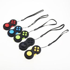 Hoogwaardige DHLFIDGET PAD Tweede generatie kubus speelgoed hand game controller verlichte drukvinger decompressie angst