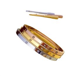 hoge kwaliteit diamanten armband klassieke sieraden voor mannen en vrouwen luxe armband 7 mm klassieke armband roestvrij staal niet-allergisch 17 voor vrouwen 19 voor mannen
