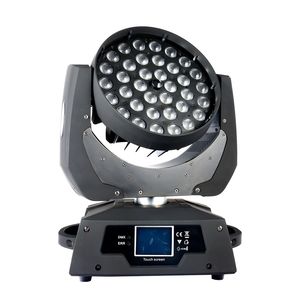 Hoge kwaliteit DJ Lighting 36x10W 4 in 1 Zoom DMX RGBW LED Moving Head Washing Light