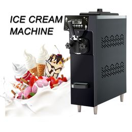 Máquina para hacer helados de alta calidad, doble tanque, fabricante de acero inoxidable para tienda de bebidas frías