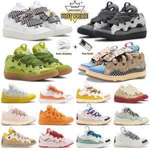 Hoogwaardige kledingschoenen Leters stoep lederen sneakers Designer Dames Dagelijkse bedrukte mint groene chocolade sneakers Trainers Outdoor Recreatie