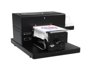 Imprimante DTG de haute qualité A4 Imprimante à plat pour Tshirt PVC Carte Téléphone Case Imprimante Multi Color Machine d'impression DTG8223266