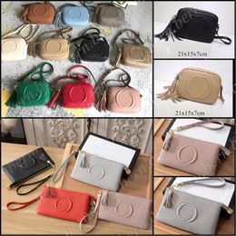 Mini sacs à bandoulière en cuir à pompon de qualité supérieure, sacoche, sac à bandoulière 21x15x7cm et Mini sac à main 18x10cm