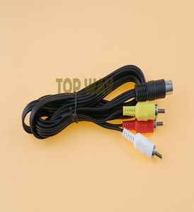 Câble AV vidéo audio 18m de haute qualité 18m de haute qualité pour sega pour Saturn AV RCA SS Connexion Nickel Cord5755916