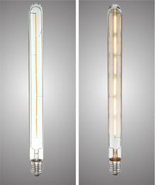 Hoogwaardige E27E26 T30 6W Edison retro vintage cob led filament gloeilamp buislamp warm wit dimable 110220v5701871