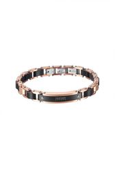 Hoge kwaliteit Eco handgemaakte groothandel aangepaste roestvrij staal sieraden houten heren diamant mode armband6368885