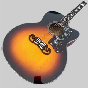Boutique personnalisée, fabriquée en Chine, guitares acoustiques de haute qualité, guitares acoustiques, livraison gratuite