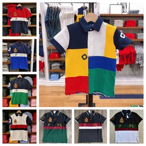 Hoogwaardig geborduurd herenpoloshirt met korte mouwen T-shirt MÜNCHEN SAO PAULO Parijs New York Los Angeles Chicago Miami Milaan Londen Barcelona Dubai