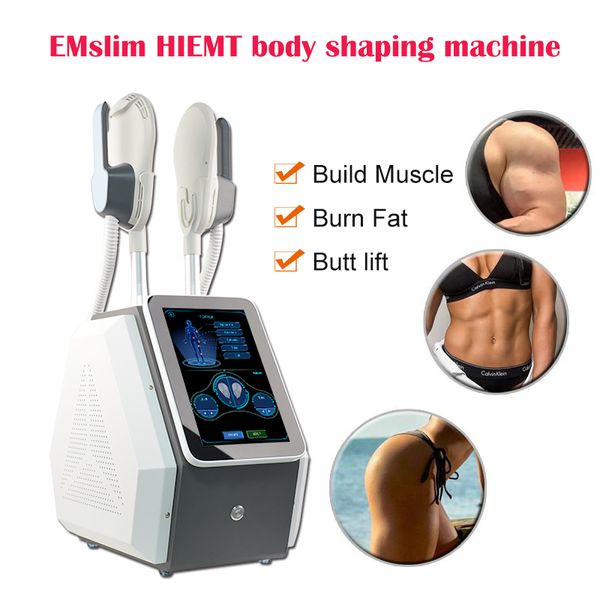 Haute qualité ems brûleur de graisse stimulateur musculaire machine de mise en forme du corps 2 poignées appareil de gymnastique de physiothérapie pour hommes et femmes