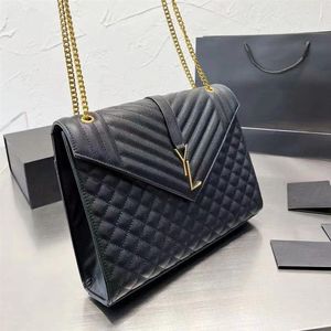 Sac enveloppe de haute qualité créateur de mode Ysles sac pour femmes solides pour femmes en cuir en cuir sacs d'épalsine portefeuille féminin