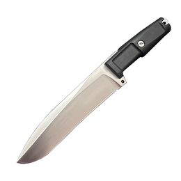 Cuchillo recto de supervivencia ER de alta calidad A8 Satinado/Blade Negro Tang Forprene Many Fijar cuchillos tácticos con Kydex