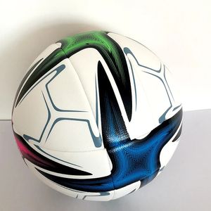 Boules de football de taille officielle de haute qualité Taille 5 en cuir Training Ligue de la Ligue de la Ligue Match Match Fotbols Voetbal 240523