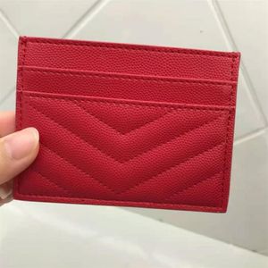 Hoogwaardige Europese en Amerikaanse luxe Designers Wallet Designer Card Holde Mens Women Wallet Cardholder Porte Cartes de Luxe240A